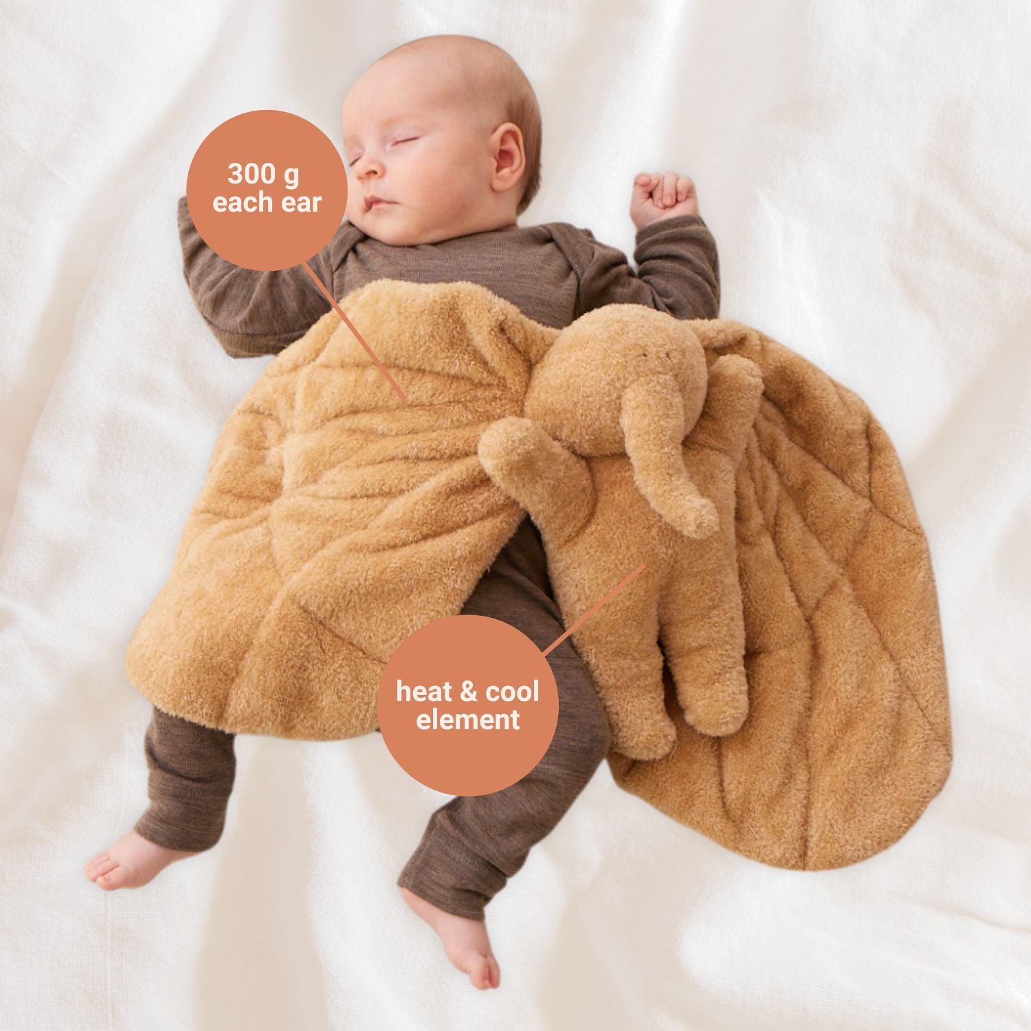 Magma warm & weighted plush