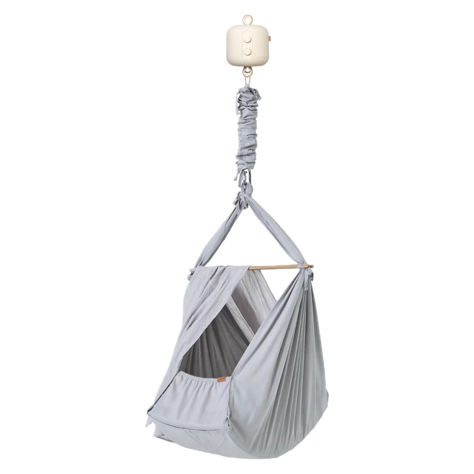 Baby hammock with cradle bouncer