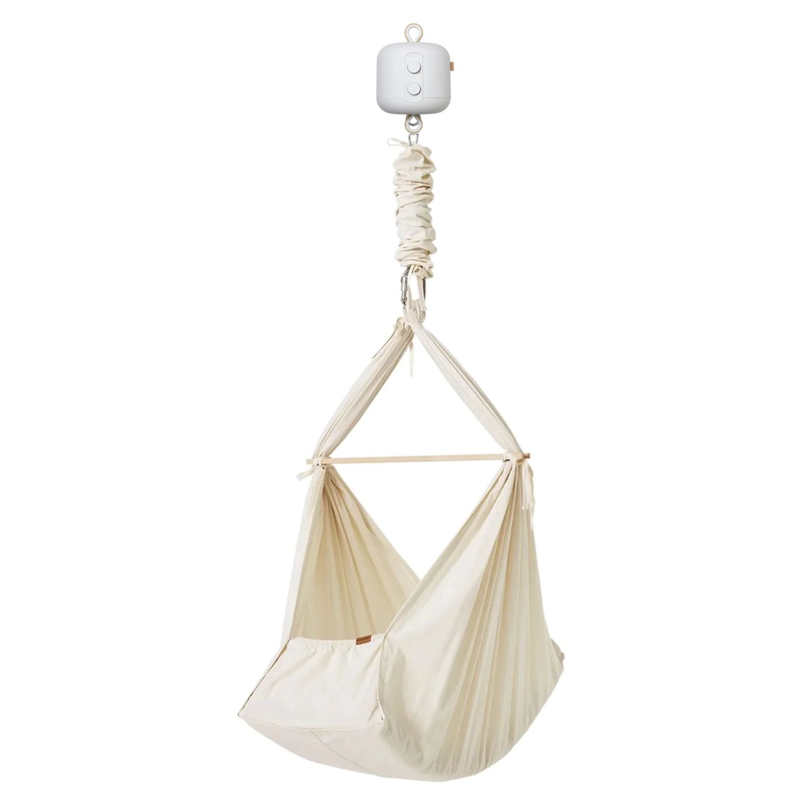 Baby hammock with cradle bouncer