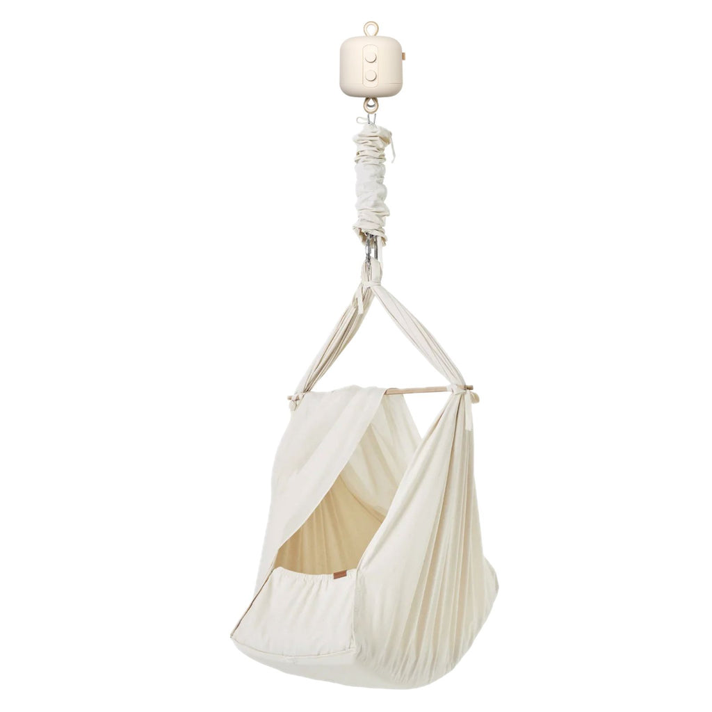 Federwiege mit Wiegenmotor