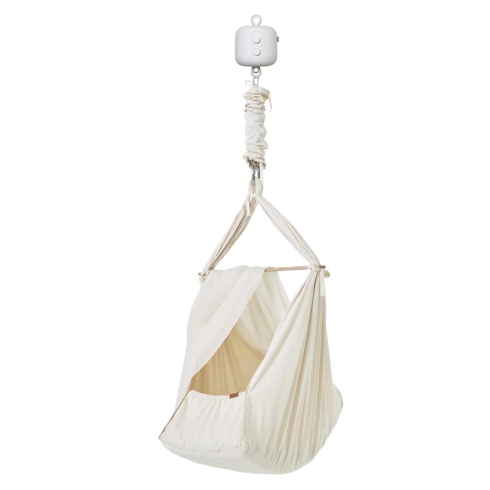 Baby hammock with cradle bouncer