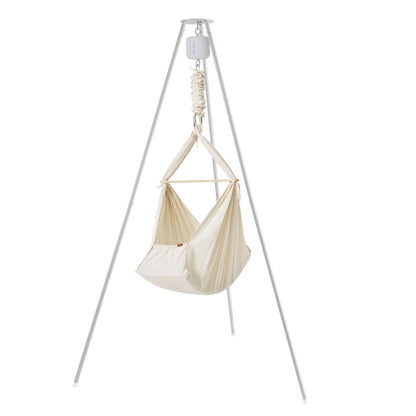 Baby hammock with cradle bouncer & stand