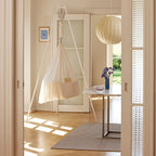 Vugge med vuggemotor og veggstativ