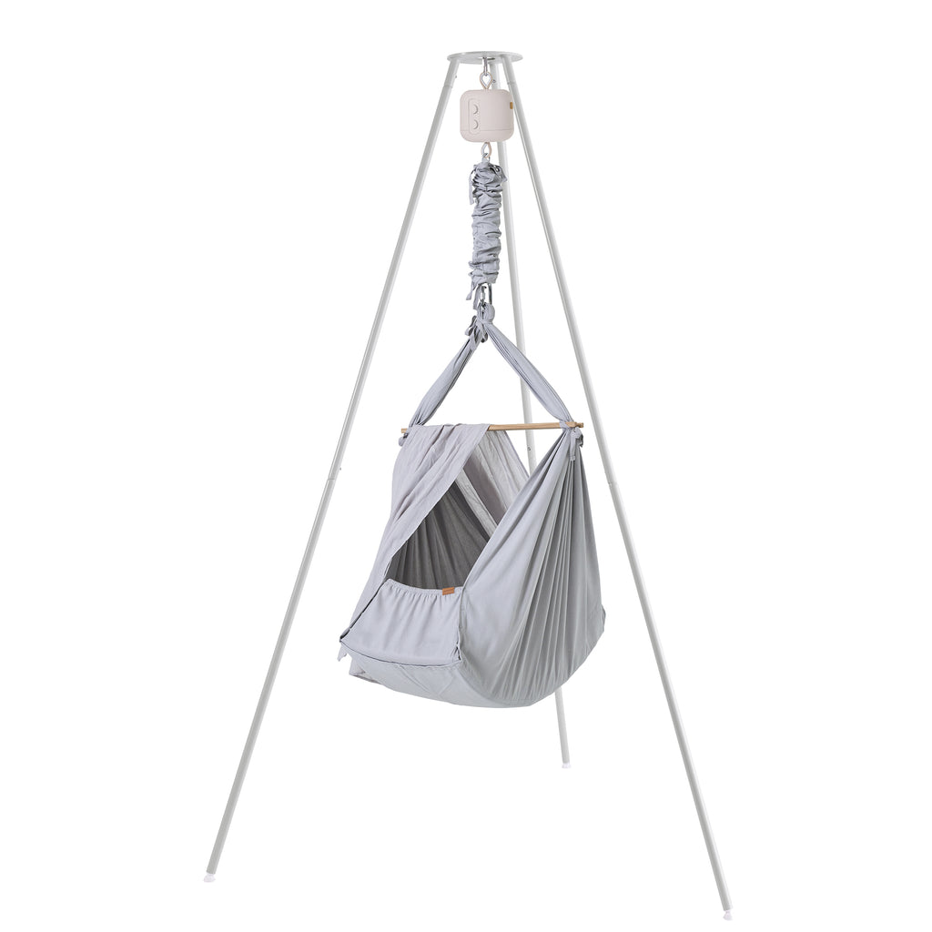 Slyngevugge (premium) med vuggemotor & veggstativ (basic)