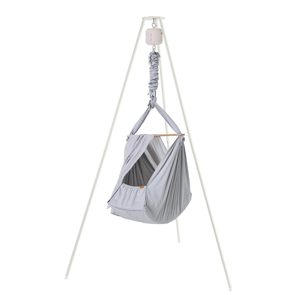 Slyngevugge (premium) med vuggemotor & veggstativ (basic)