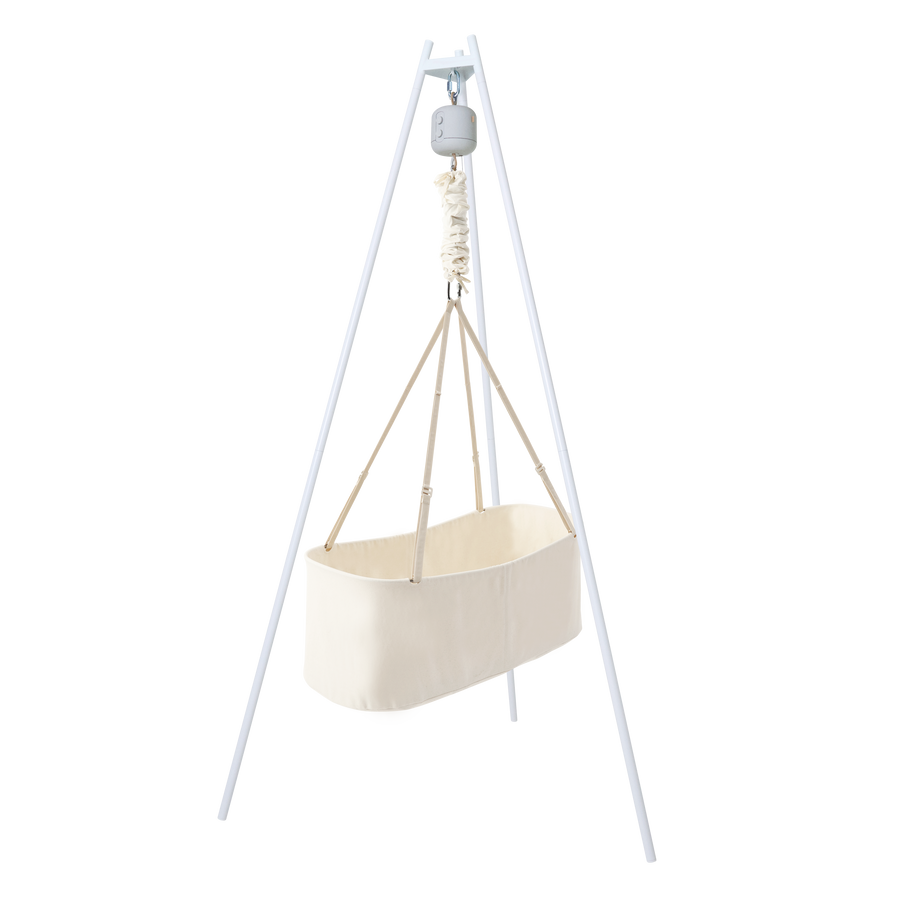 Wiege mit Wiegenmotor und Wiegenständer