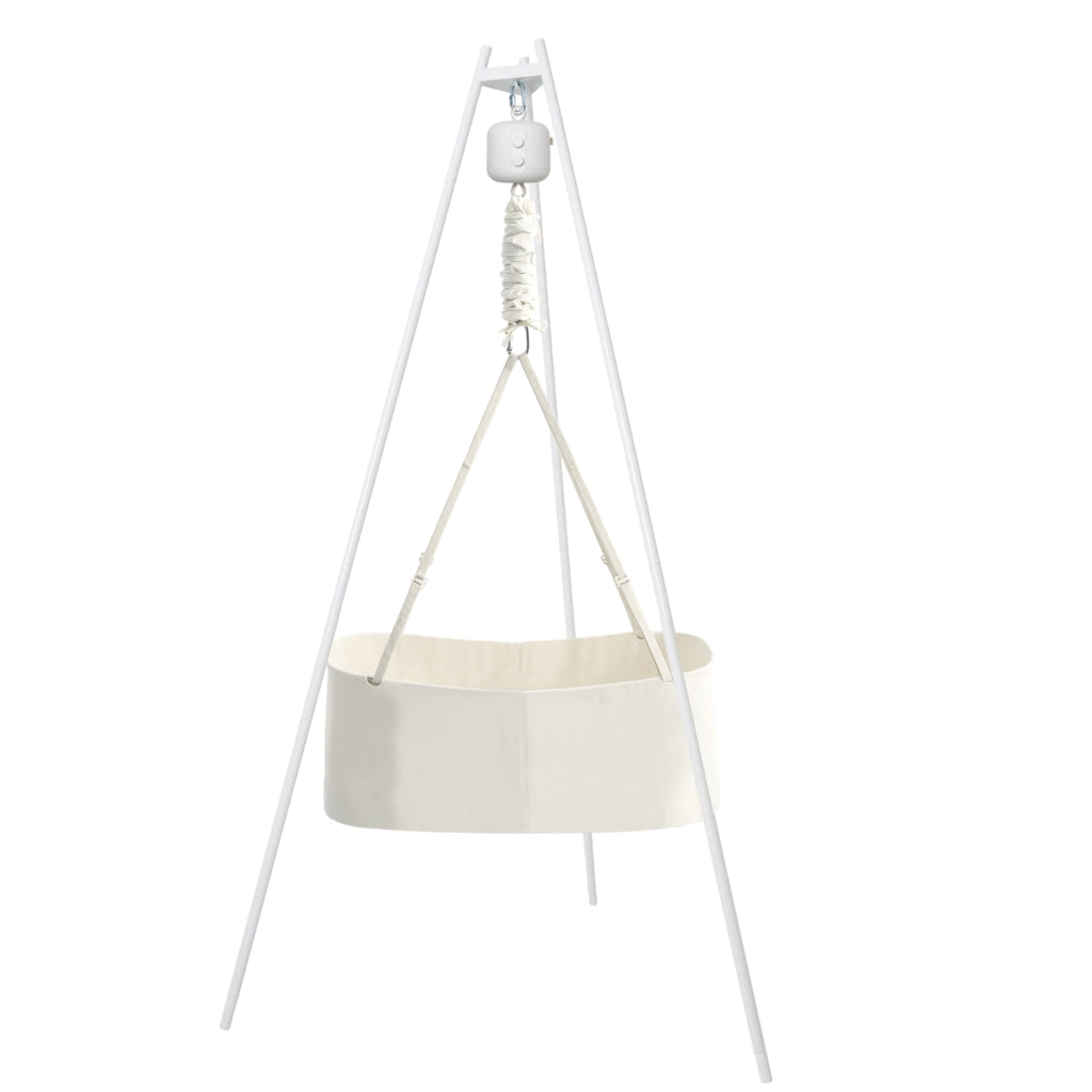 Baby cradle with cradle bouncer & premium stand