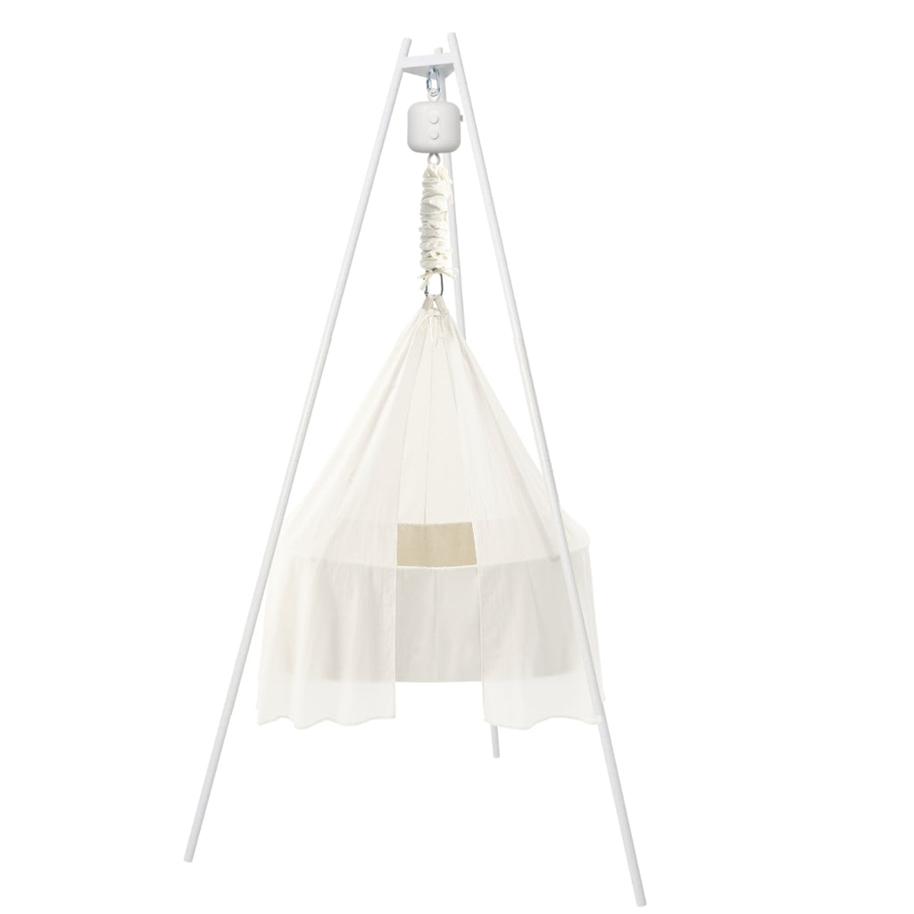 Baby cradle with cradle bouncer & premium stand