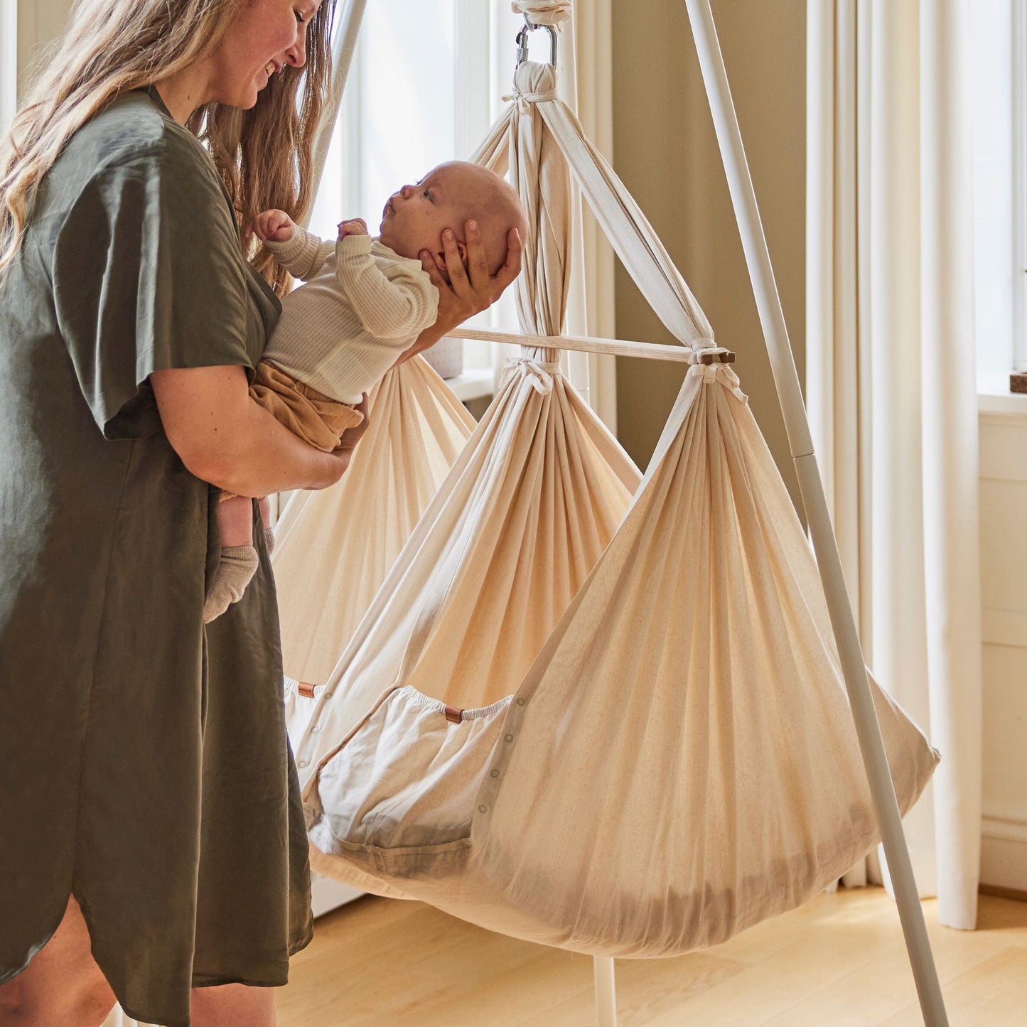 Baby Hammock (twin) with cradle bouncer