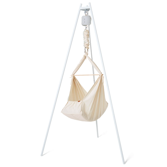 Baby hammock (basic) with cradle bouncer & stand (premium)